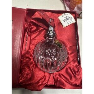 2016 WATERFORD Crystal 2016 Times Square Ball Ornament Gift Of Wonder W Box